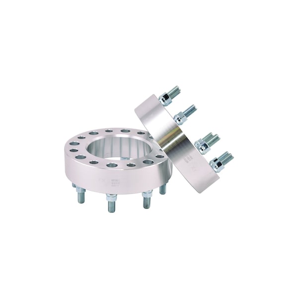 Trailfx TrailFX W870801S; Wheel Spacer; 8 x 180 Millimeter/ 8 x 7.08 Inch Bolt Pattern 2 Inch Thickness W870801S - main